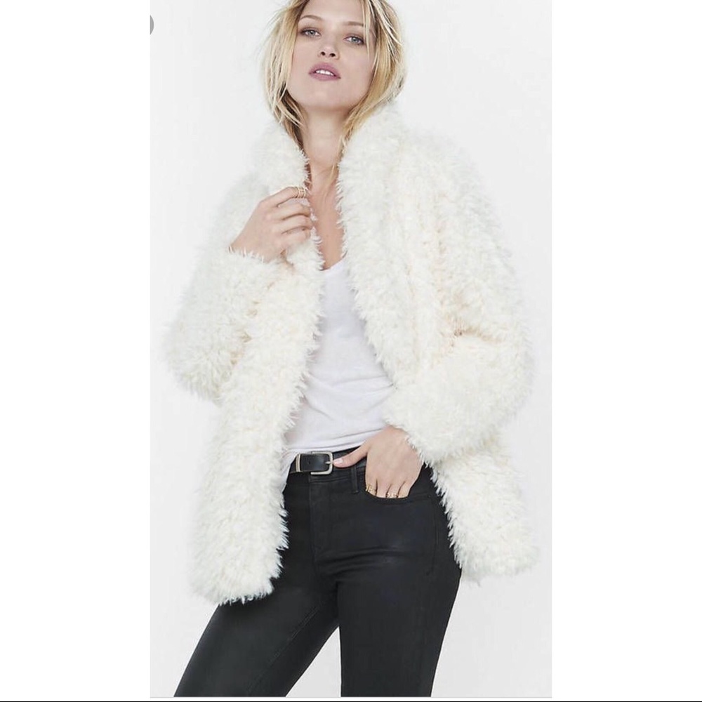 White Teddy Coat